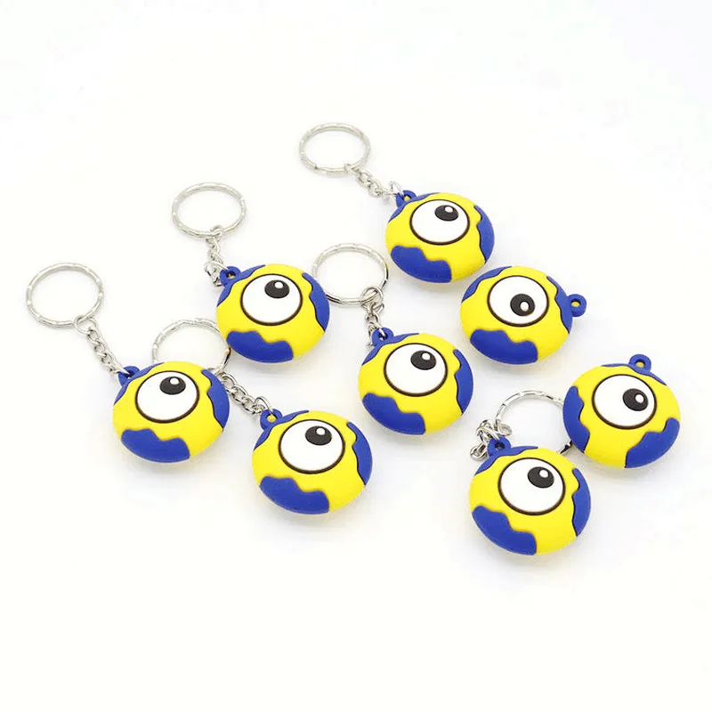 Custom 2d/3d Pvc Rubber Key Chain Evil Eye Keychain