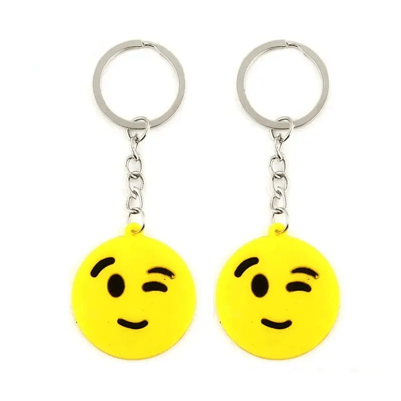 High Quality Smile Tongue Plastic Keychain Soft Pvc Keychain Custom Keychain