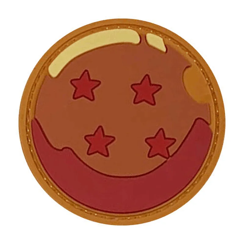 Dragon Ball PVC Morale Hook and Loop Patch