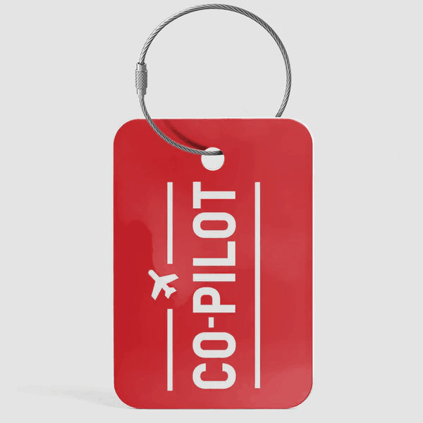Co pilot PVC Luggage Tag