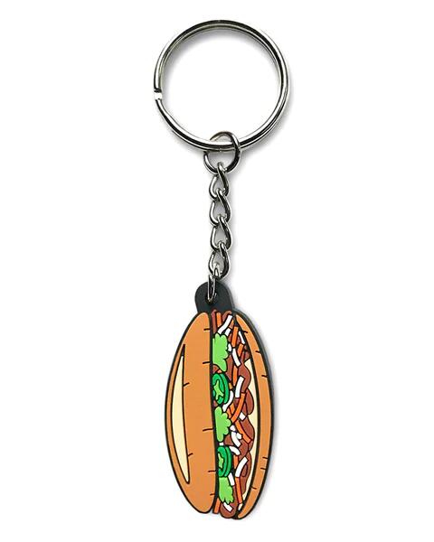 Vietnam Banh Mi Sandwich Soft PVC Keychain