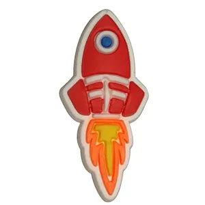 PVC Kawaii Cartoon Fridge Magnetic Sticker Rocket Refrigerator Magnets