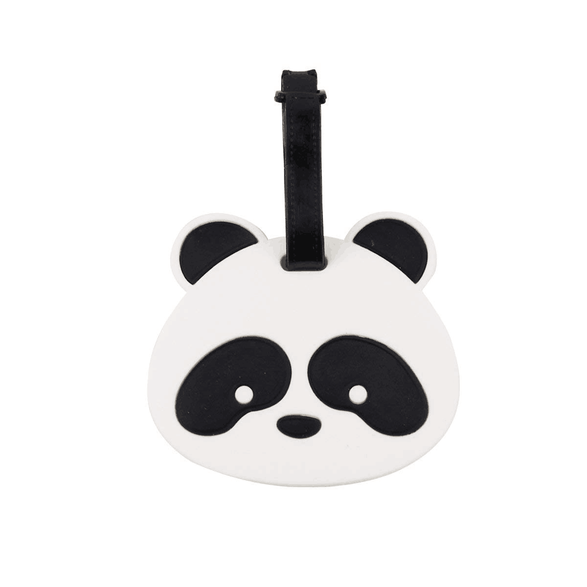 China Customized Panda Pvc Luggage Tag