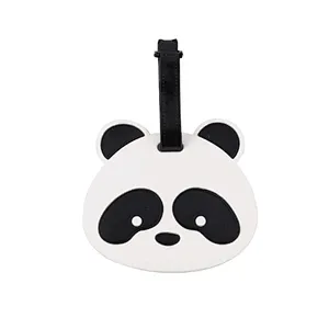 China Customized Panda Pvc Luggage Tag