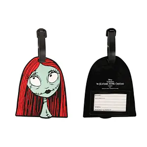 Disney The Nightmare Before Christmas PVC Luggage Tags Jack and Sally Suitcase Tags