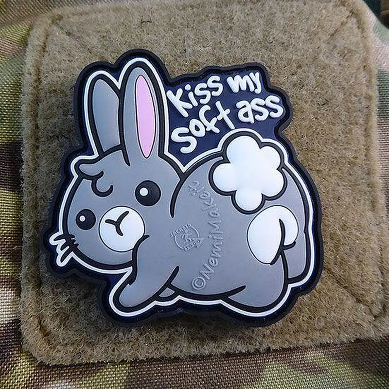 JTG Bunny Rubber Patch 3D