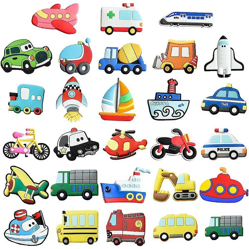 Vehicle Magnets for Fridge, Car Refrigerator Magnets Stickers,Funny Fridge Magnet Shape,Cute