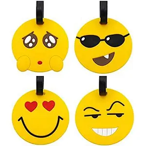 Customizable Emoji Luggage Tags