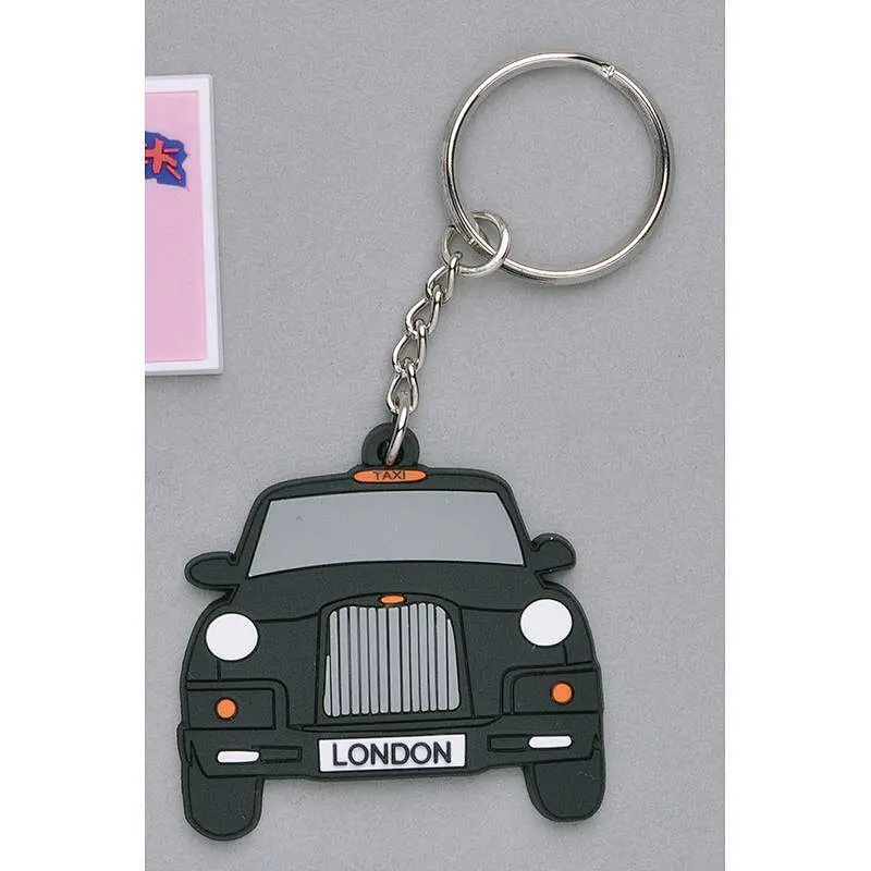 London taxi Promotional Soft PVC Keychain