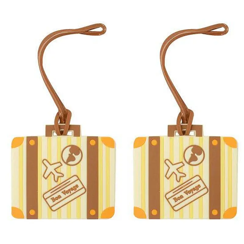 Custom PVC Luggage Tag Prevent Loss of Boarding Pass Promotional Items