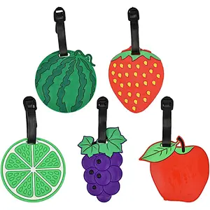 Fruit Luggage Tag Travel ID Label