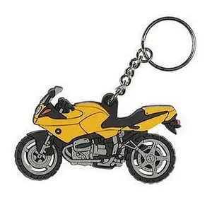 3D Motorcycle Accessories Motorcycle KeyChain Rubber Motorcycle Key Chain