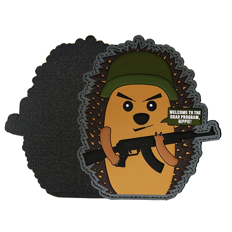Tactical the hedgehog PVC Morale rubber Patch
