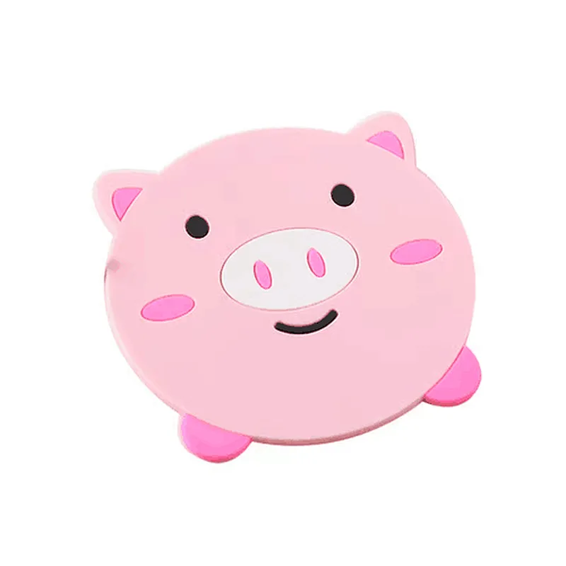 Manufacturers Cheap Custom Heat Resistant Cartoon Animal Soft Rubber Pvc Coaster