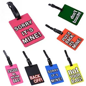 High Quality PVC luggage Tag for Promotional Production
