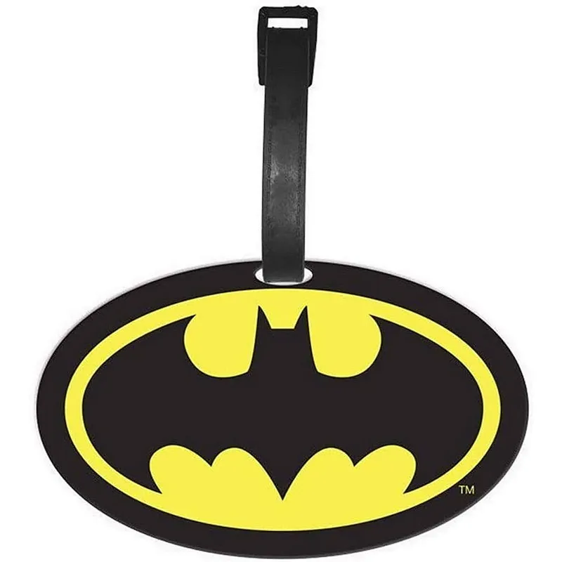Batman Symbol PVC Luggage Tag