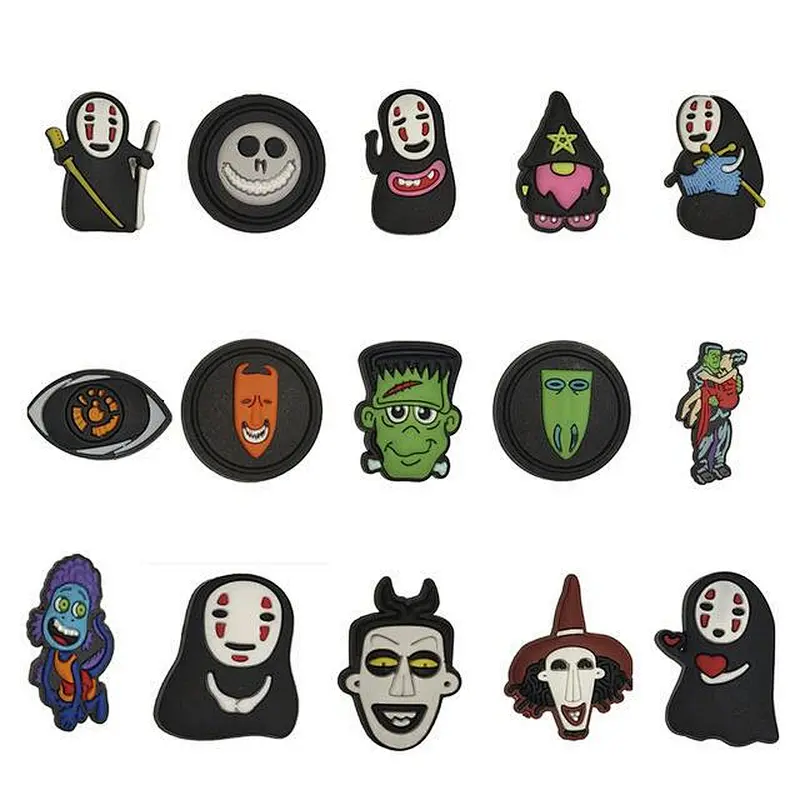 PVC Cute Cartoon Fridge Magnets Japan Anime No Face Man Ghost Eye Refrigerator Magnet