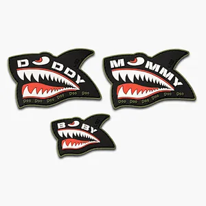 Shark Family PVC Patch