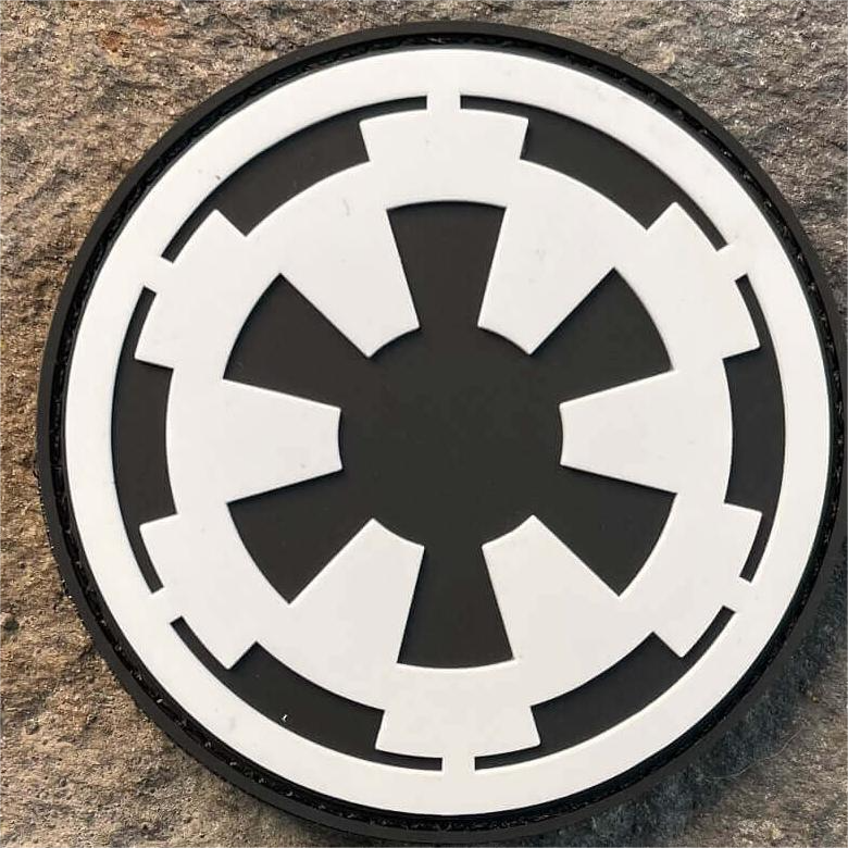 Star Wars Imperial Crest PVC Morale Patch