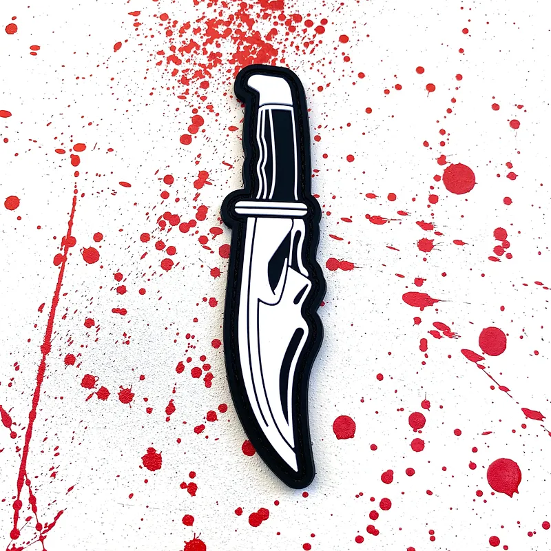 Knife PVC Patch