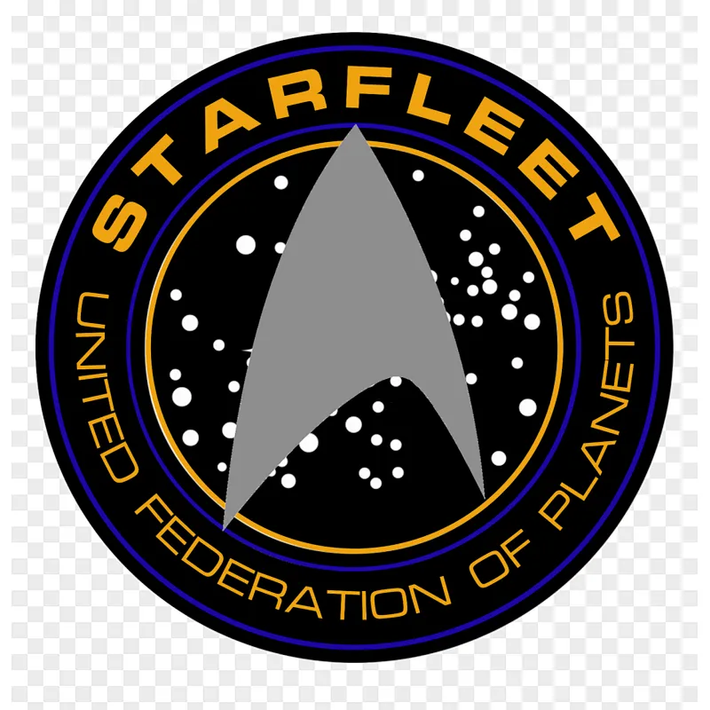 Miltacusa Space United Federation of Planets PVC Hook Patch