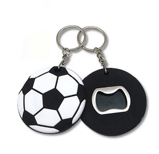 Soft PVC Rubber Football Volleyball Beer Bottle Opener