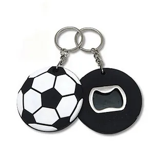 Soft PVC Rubber Football Volleyball Beer Bottle Opener