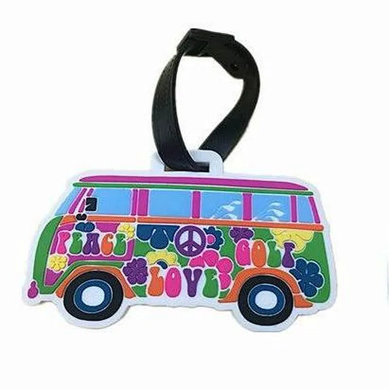 Convenient Wholesale pvc luggage tag For Vacations