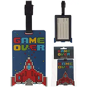 Custom Game Over PVC Luggage Tag