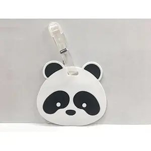 China Customized Panda Pvc Luggage Tag