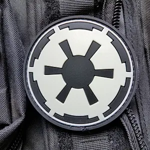 Star Wars Galactic Empire Symbol PVC Rubber Velcro Patch