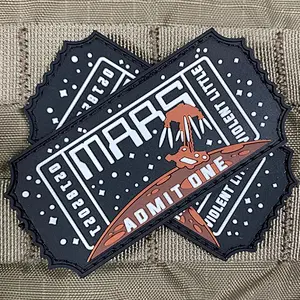 Mars Admit One PVC Patch