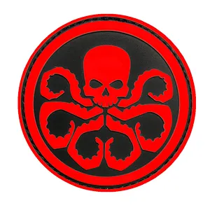 Morale Patch Avengers Hydra Tactical Military Morale 8 cm 3D PVC Patches