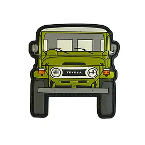 3D PVC Velcro Patches Land Cruiser FJ40