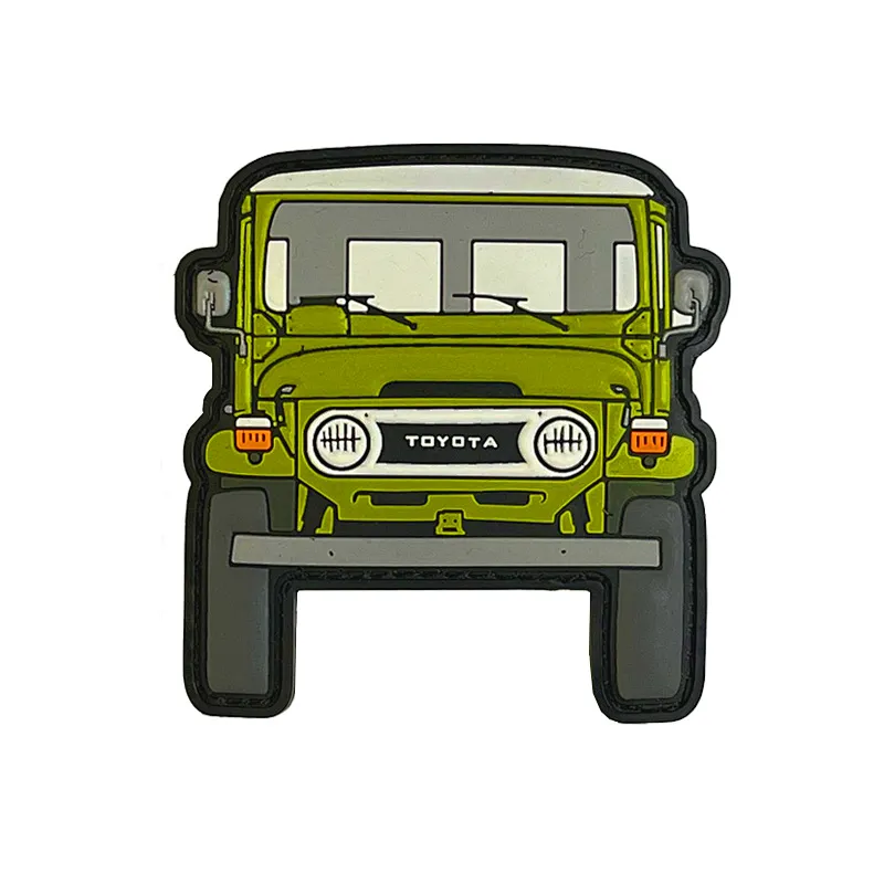 3D PVC Velcro Patches Land Cruiser FJ40