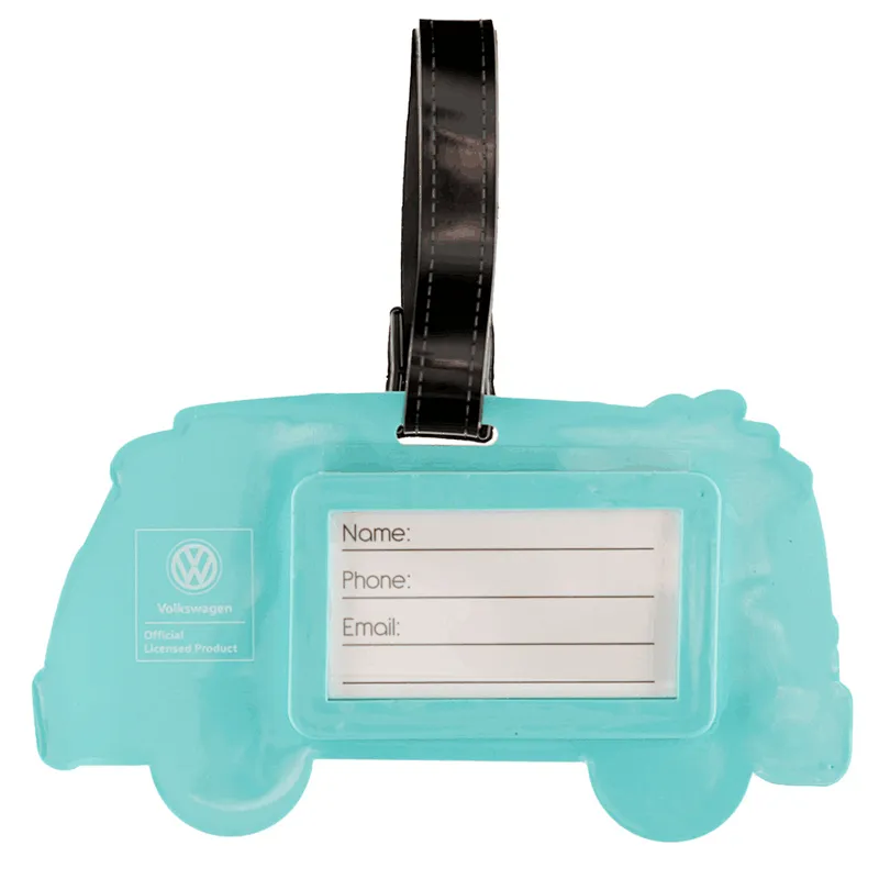 Volkswagen Camper Adventure Begins PVC Luggage Tag