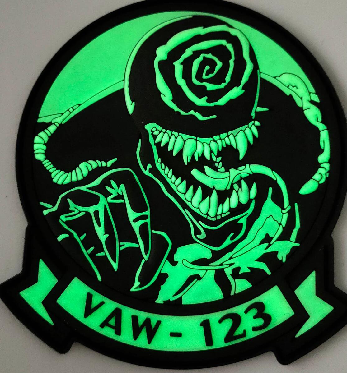Custom Soft Pvc 2d&3d Patch GID Venom PVC Patch