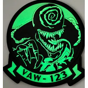 Custom Soft Pvc 2d&3d Patch GID Venom PVC Patch