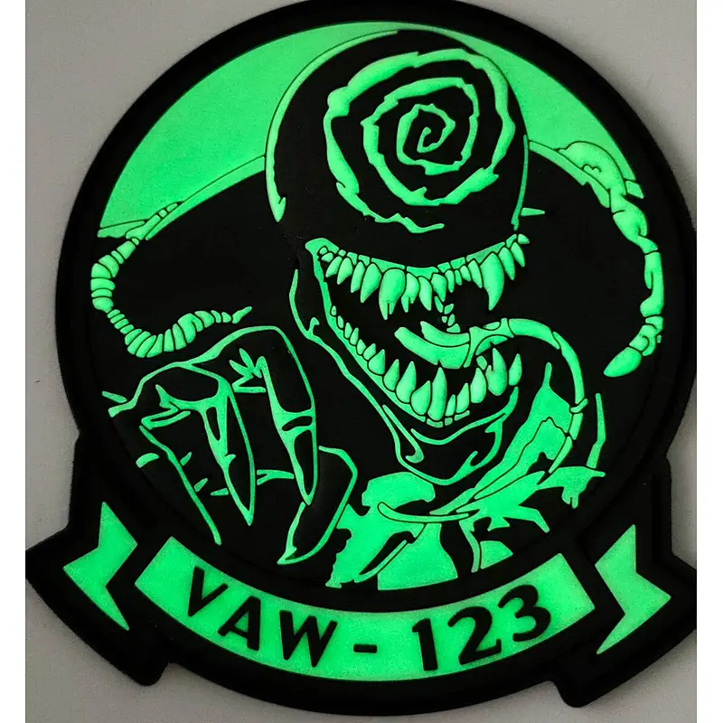 Custom Soft Pvc 2d&3d Patch GID Venom PVC Patch