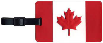 Canada Plastic Luggage Tag Canada Rubberized Luggage Tag