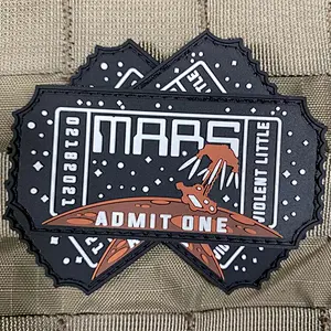 Mars Admit One PVC Patch