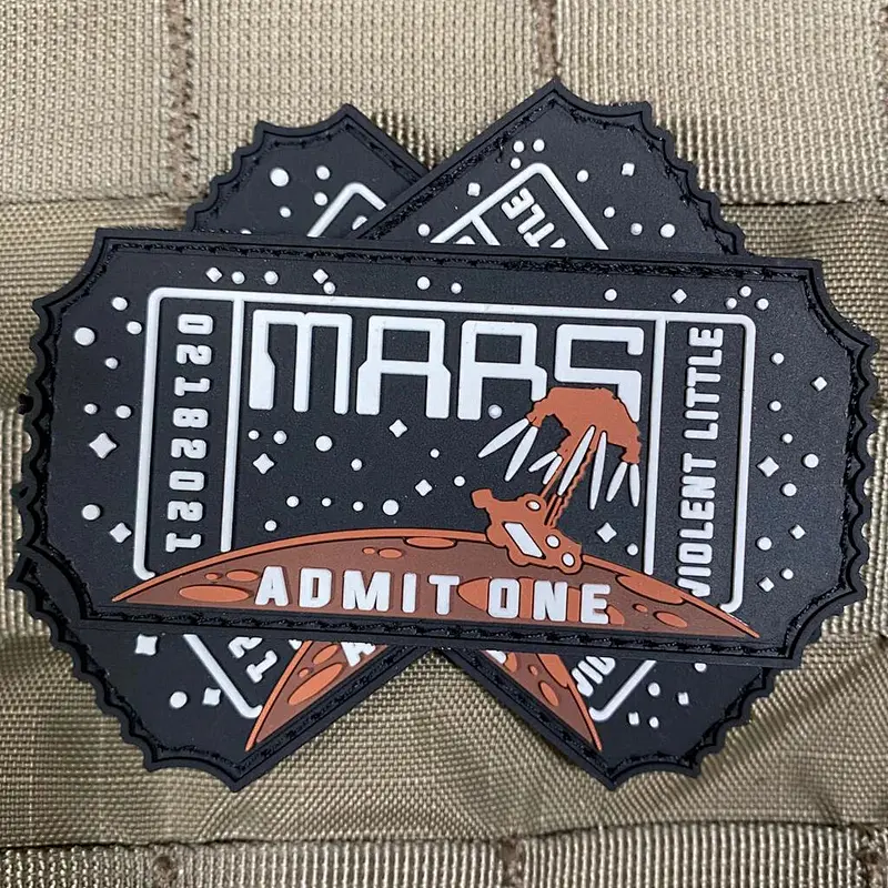 Mars Admit One PVC Patch
