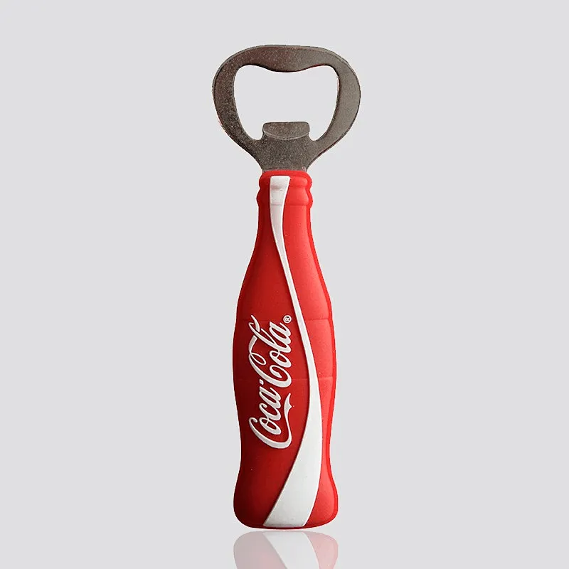 Unique COCA COLA Custom PVC Bottle Opener
