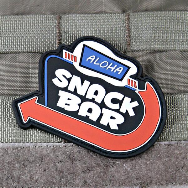 ALOHA SNACK BAR PVC MORALE PATCH