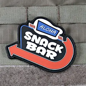 ALOHA SNACK BAR PVC MORALE PATCH