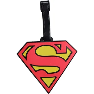 Superman Logo pvc Luggage Tag