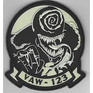 Custom Soft Pvc 2d&3d Patch GID Venom PVC Patch