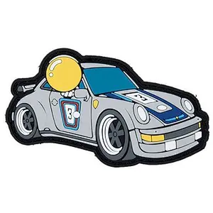 Nissan Skyline GT-R R35 gunmetal Grey Car PVC Sports Race patch