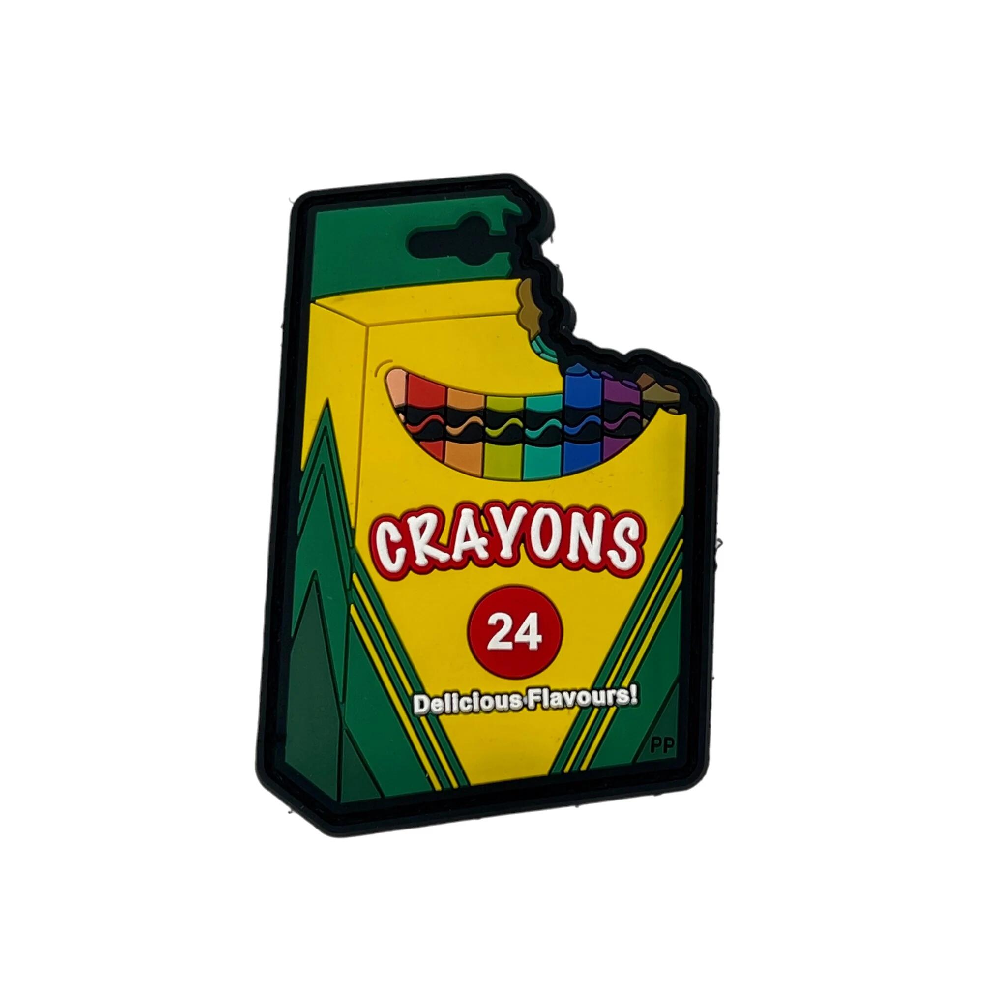 Standard Issue Crayons PVC Patch