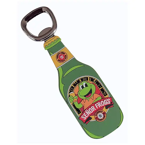 Frog Soft PVC Bottle Opener Keyrings